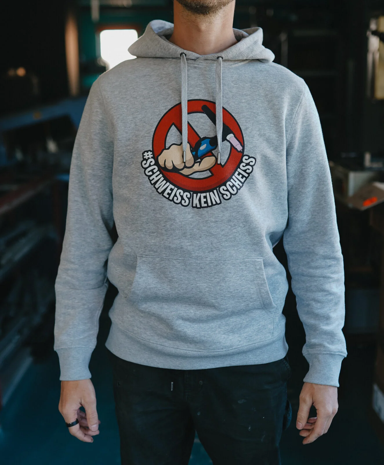 Schweiss kein Scheiss hoody – Bild 3