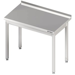 Stalgast Arbeitstisch ohne Grundboden, 700x700x850 mm, ohne Verstrebung, mit Aufkantung, verschweißt
