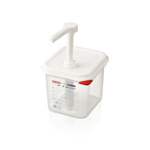Stalgast Pumpspender GN 1/6 aus Polypropylen, Inhalt 2,6 L
