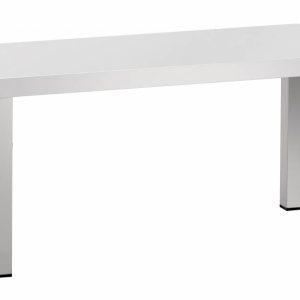 A&S Gastro Edelstahl Aufsatzboard 1-Etage | Bautiefe 300 mm | AISI 304 ABDE093