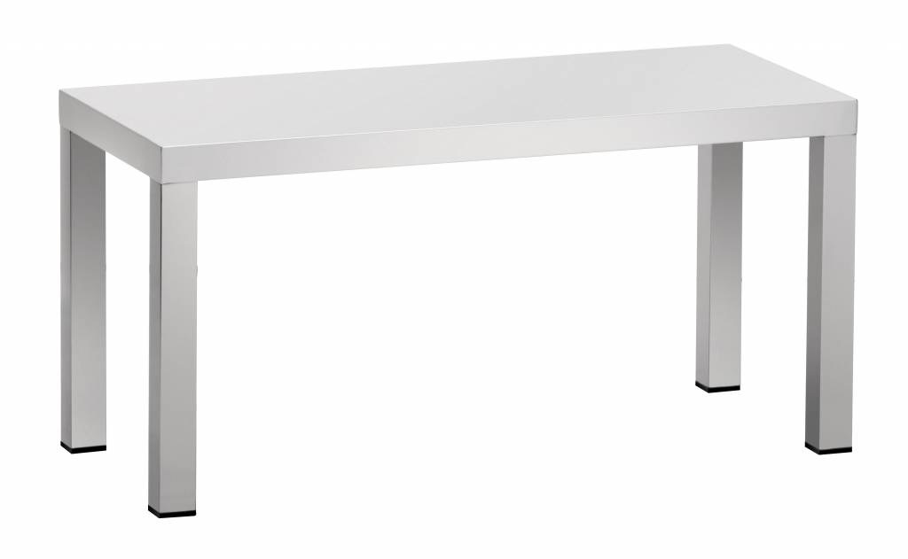 A&S Gastro Edelstahl Aufsatzboard 1-Etage | Bautiefe 300 mm | AISI 304 ABDE093