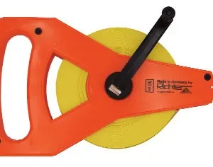 Stahl Maßband Länge 50 m, polyamidbeschichtet, cm Teilung